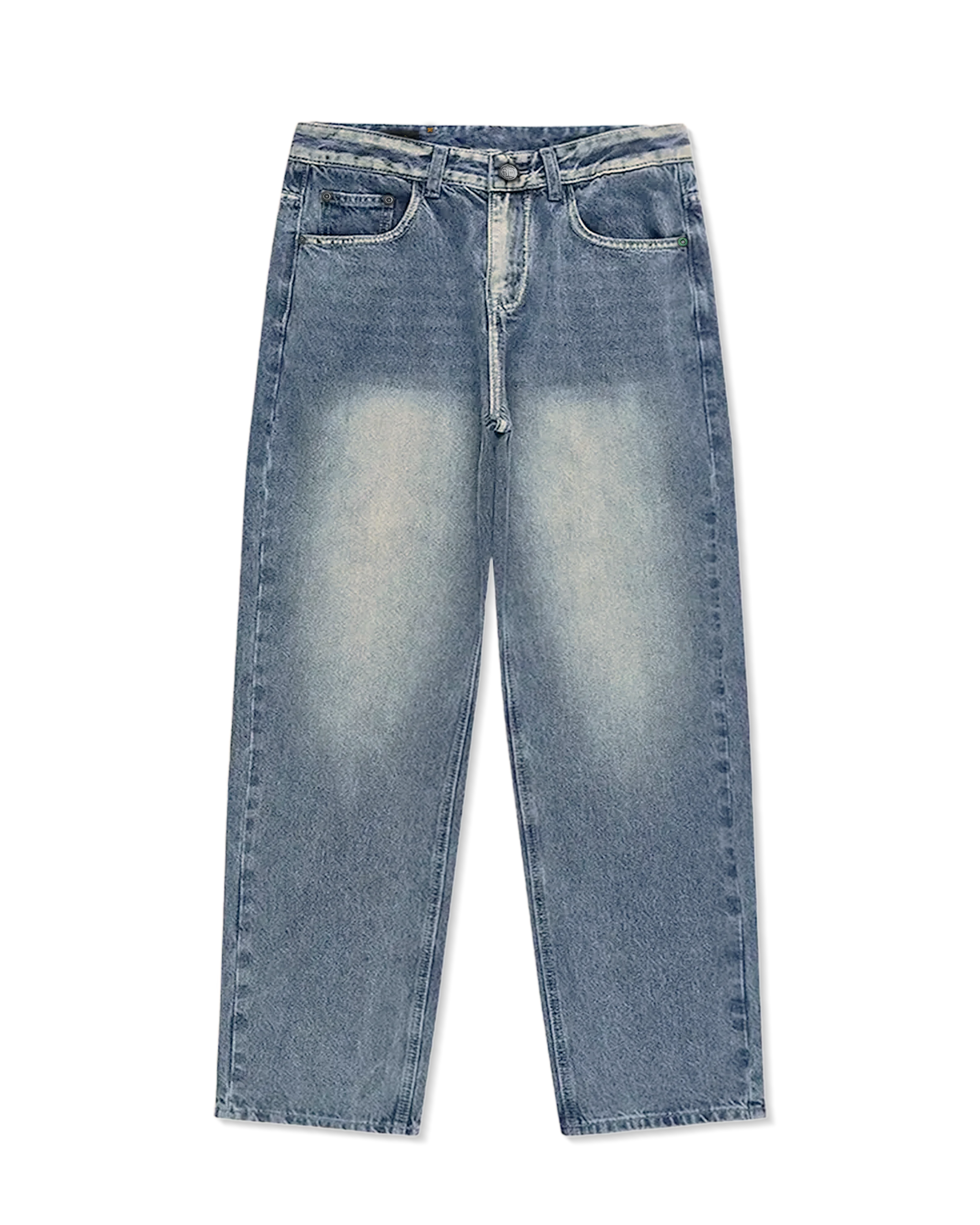 Pants for men Baggy jeans stonewashed. E