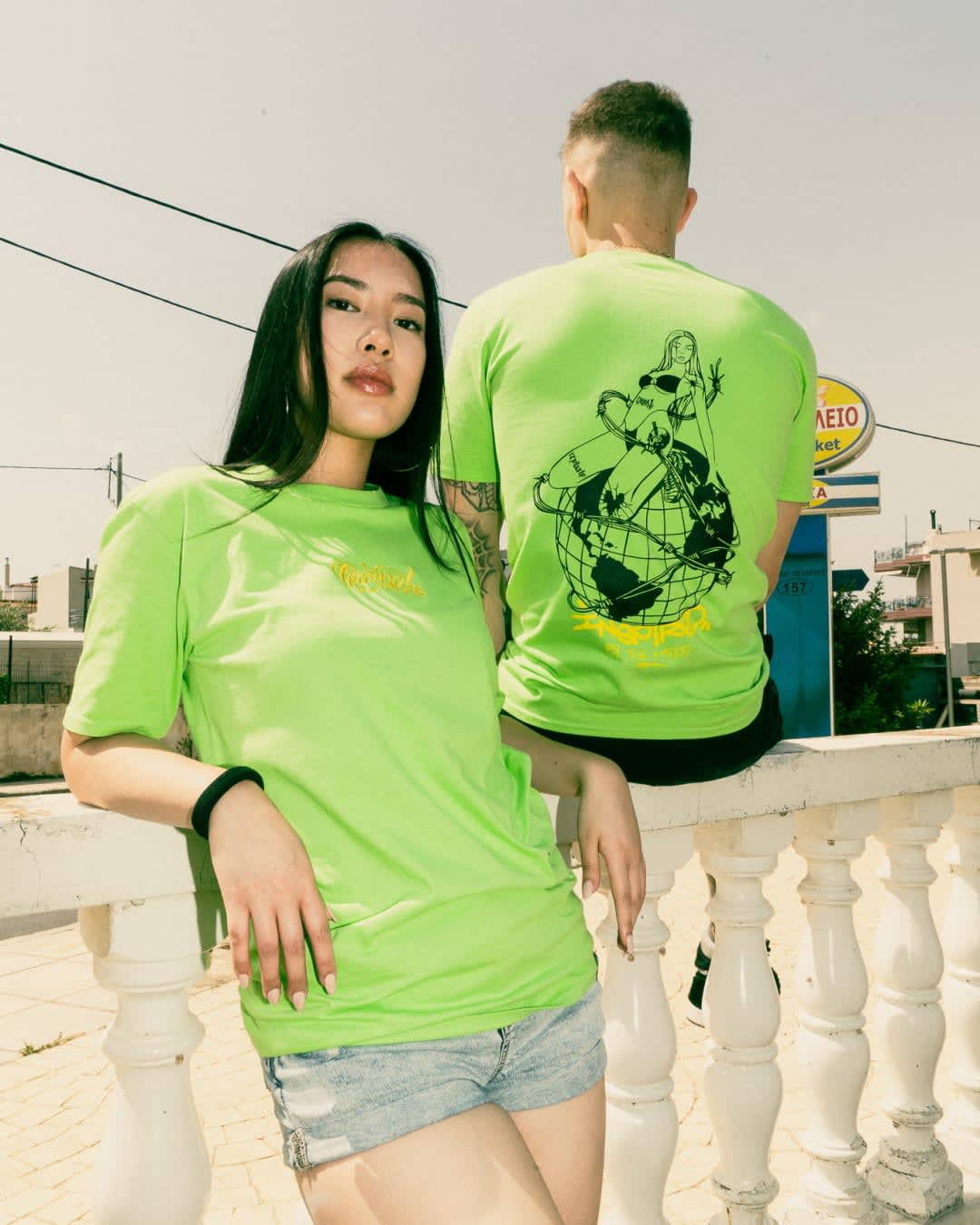 T-shirt Donna Cry Baby 'Baby Johnny' – Maglietta Grigio Sbiadito, Girocollo, Taglia S – Licenza Ufficiale