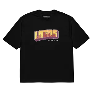 Lagos oversized t-shirt (Black)