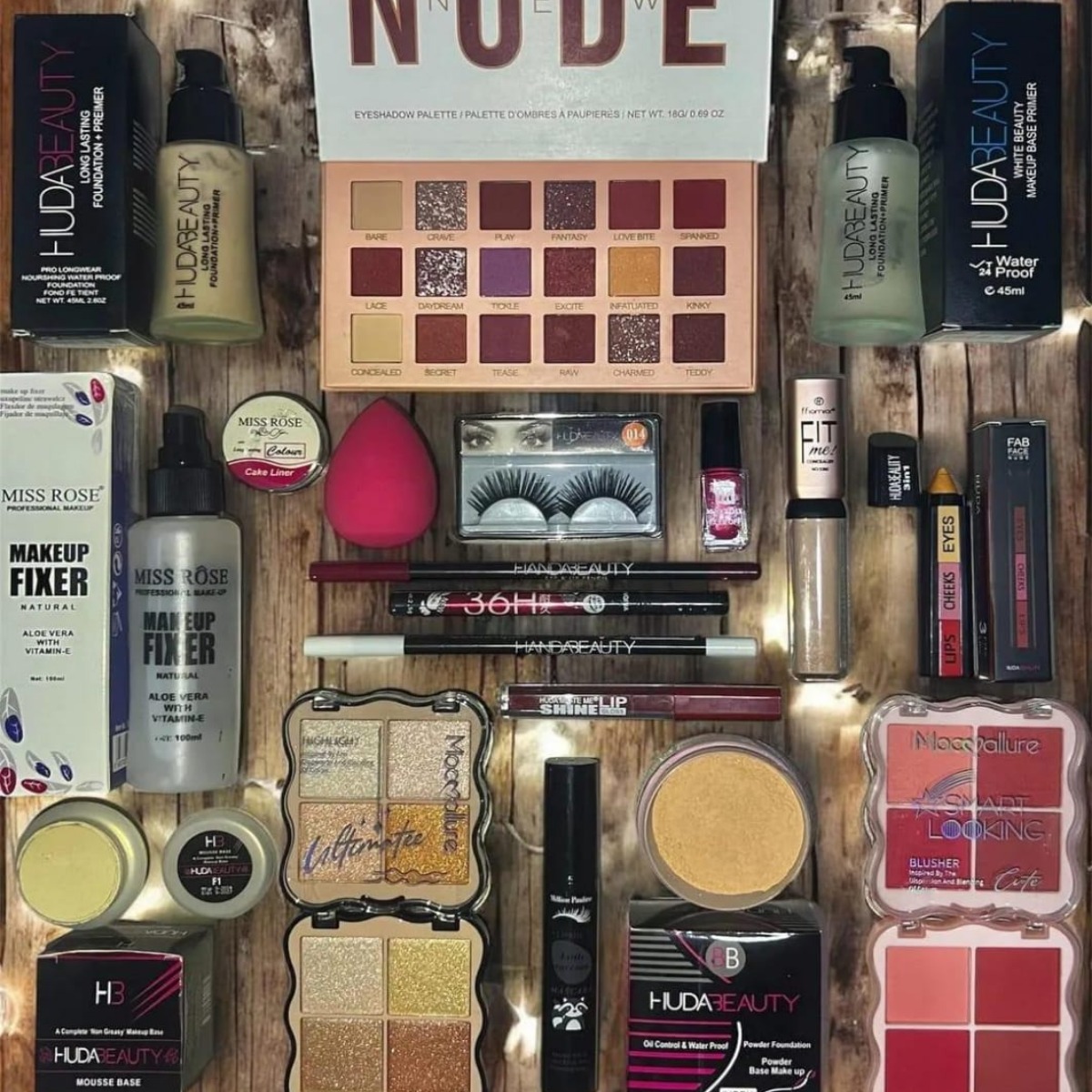 Luxury Full Makeup Deal - Professional All-In-One Cosmetics Vanity Bundle