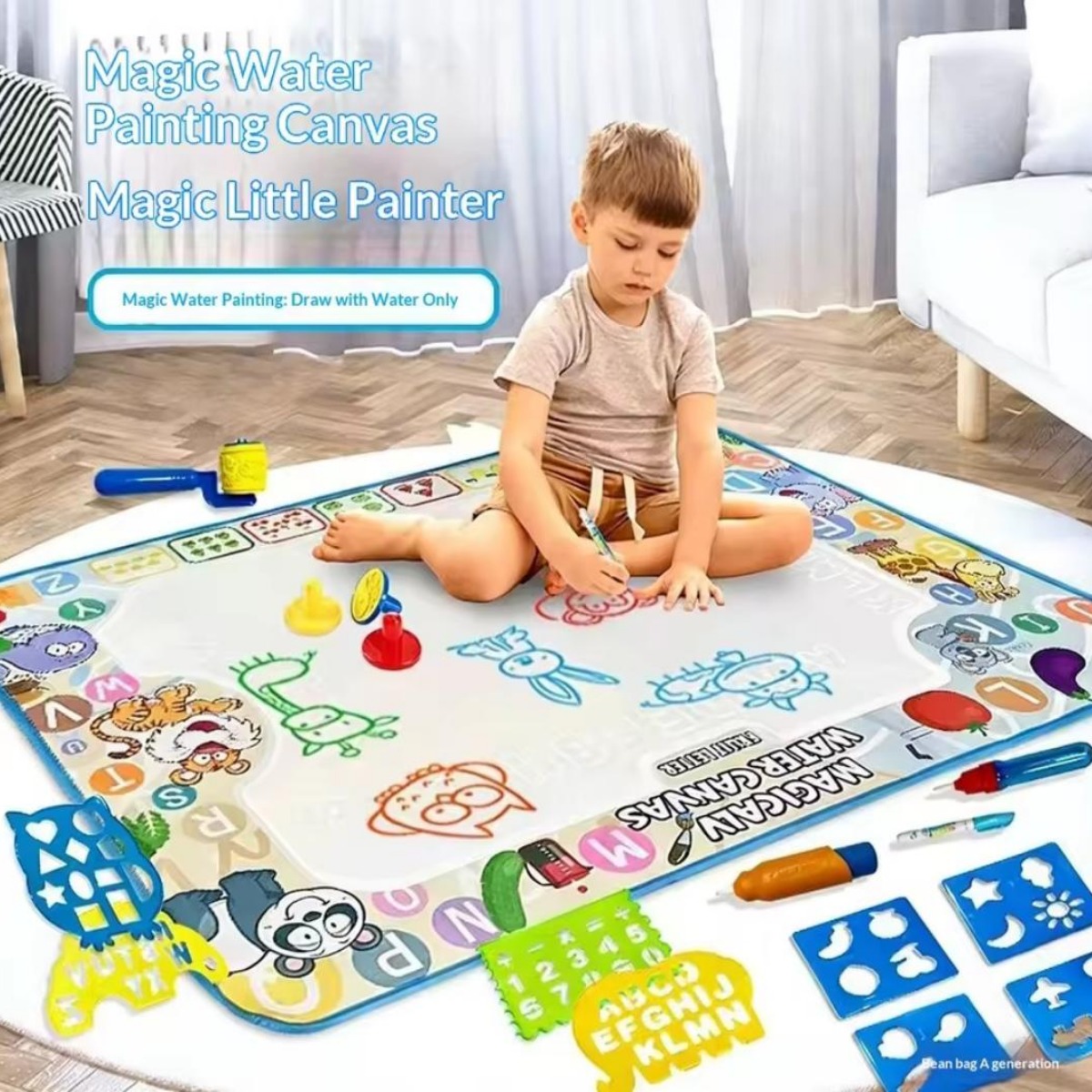 Magic Water Drawing Mat for Kids