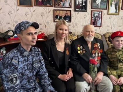 Молодежь поздравляет ветеранов