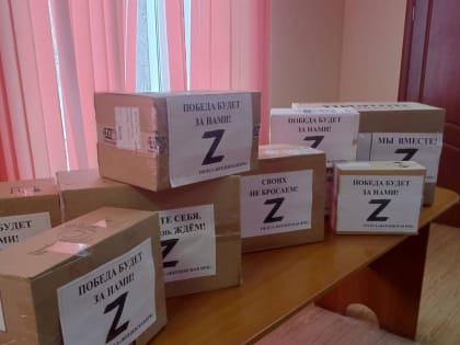 Жердевские медики собрали гуманитарный груз для участников СВО