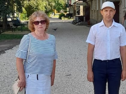 В Никифоровском округе продолжается благоустройство дворов