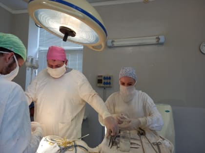 Первое лапароскопическое удаление селезёнки в Тамбовской области