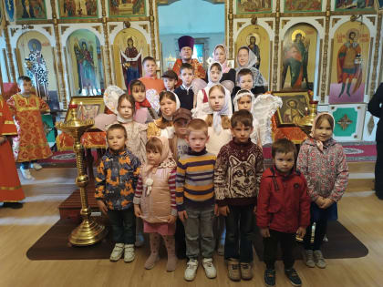 Поздравления от детей воскресной группы города Жердевка