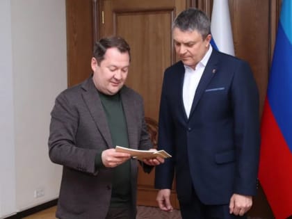 Максим Егоров посетил Луганскую Народную Республику