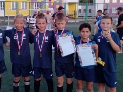 Футболисты Мичуринска - первые на детском турнире