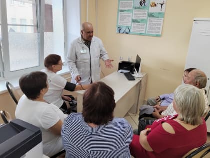 Школа здоровья для пациентов с гипертонией в Рассказово