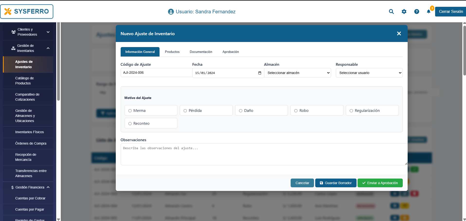 SYSFERRO - Sistema Integral de Gestión para Ferreterías con SUNAT