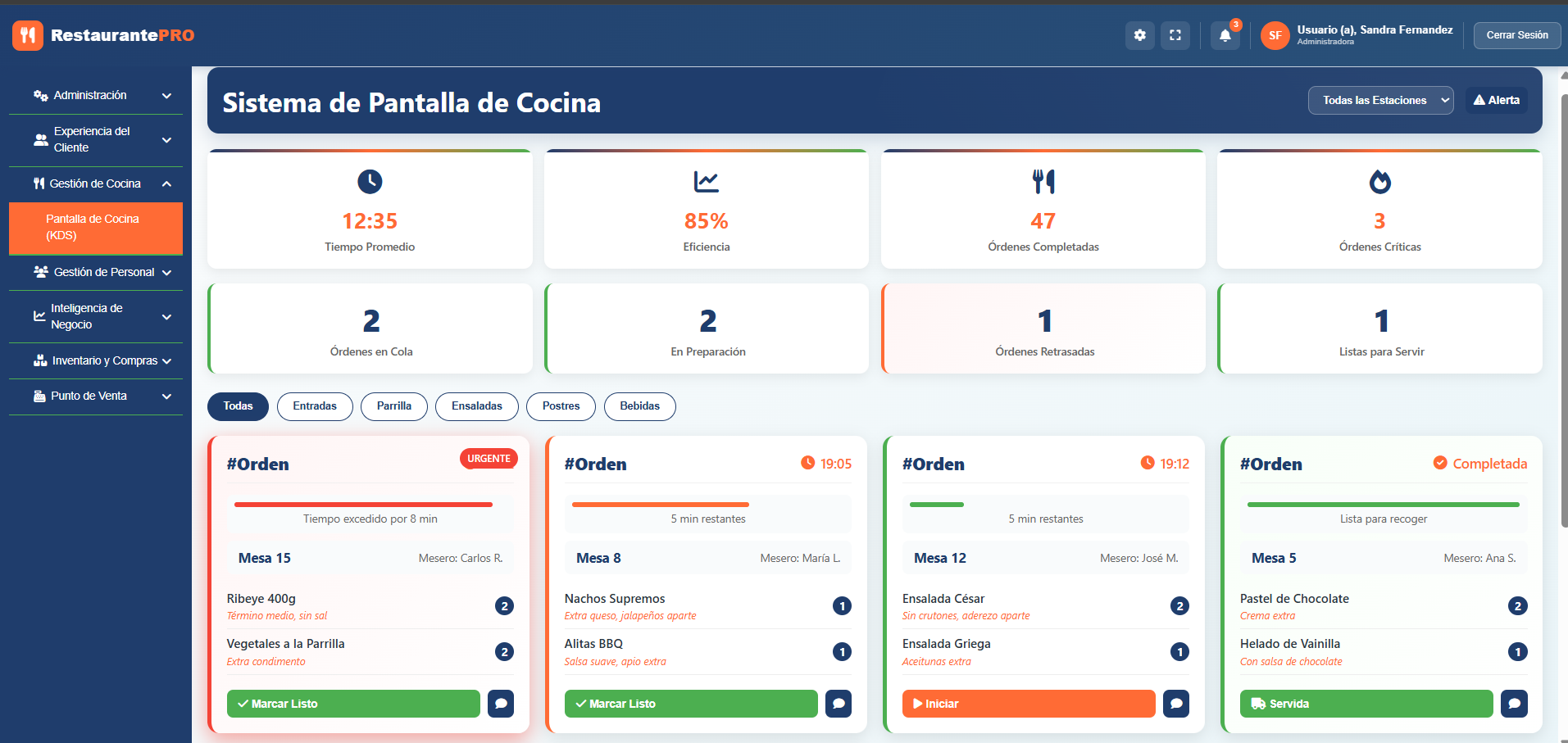 RestaurantePRO — Sistema Integral de Gestión para Restaurantes