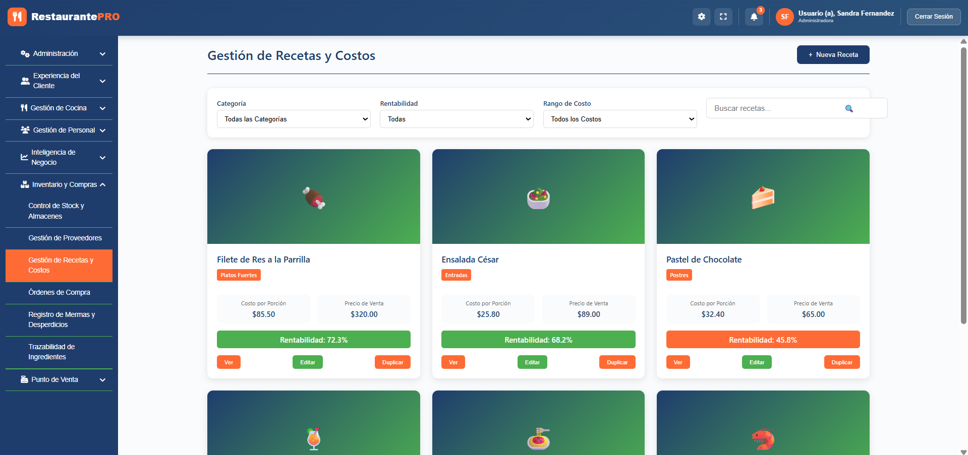 RestaurantePRO — Sistema Integral de Gestión para Restaurantes