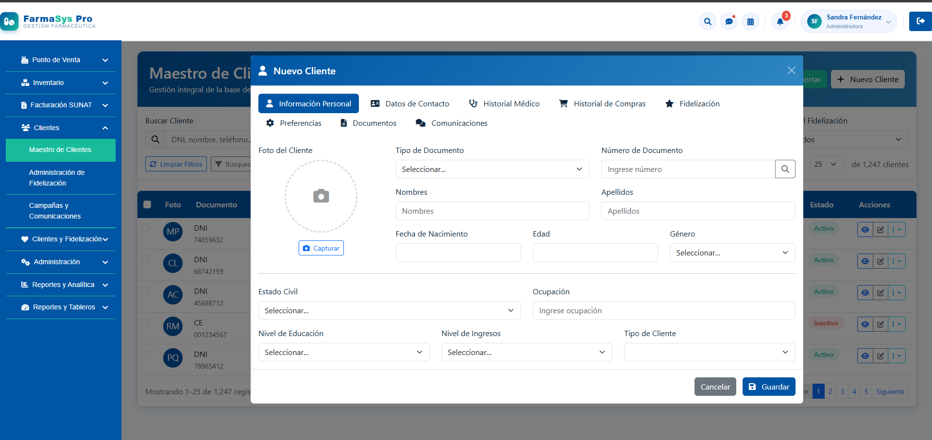 FarmaSys Pro – Sistema Integral de Gestión para Farmacias