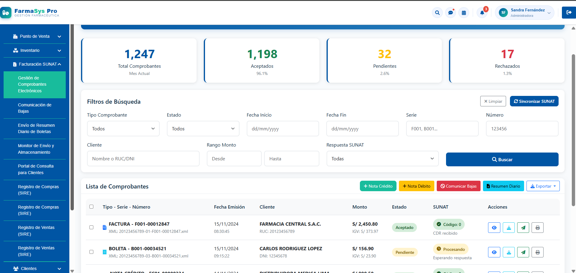 FarmaSys Pro – Sistema Integral de Gestión para Farmacias