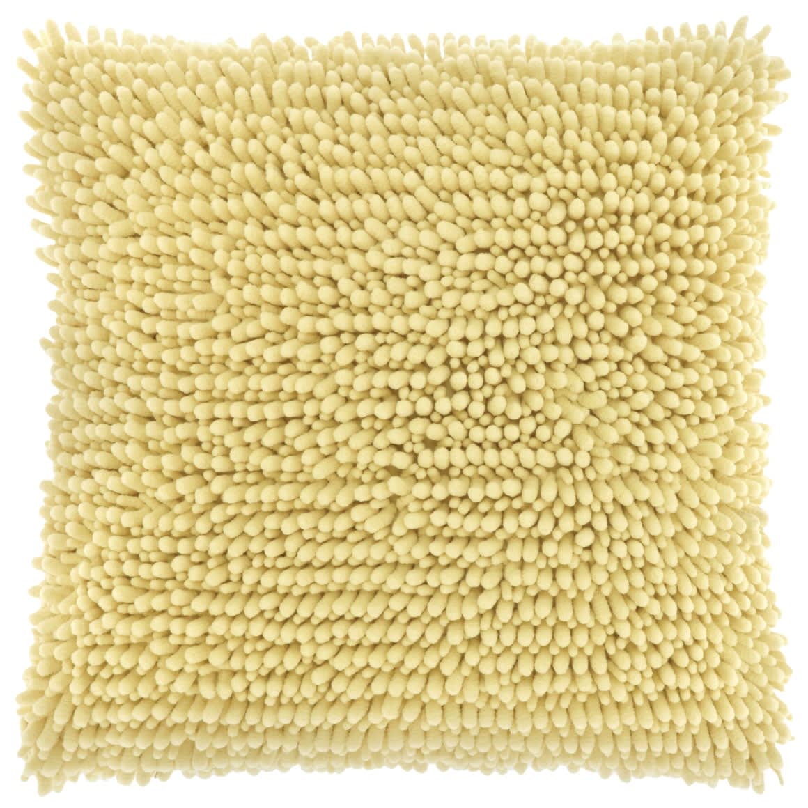 Coussin décoratif jaune pastel 45x45 cm – Unique Living Bo
