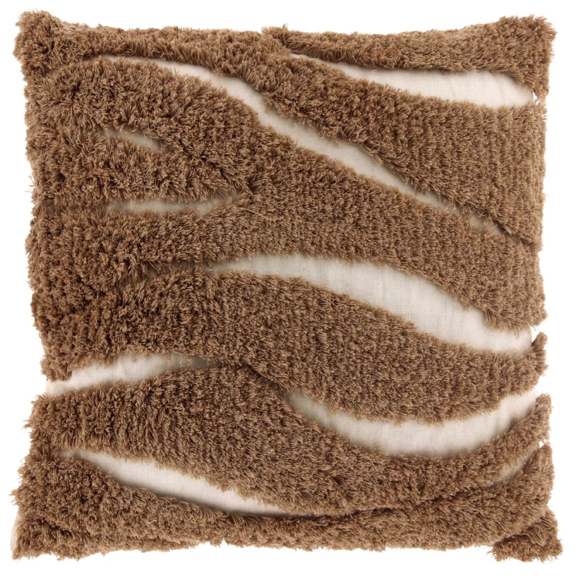 Coussin décoratif brun 45x45 cm – Unique Living Marina