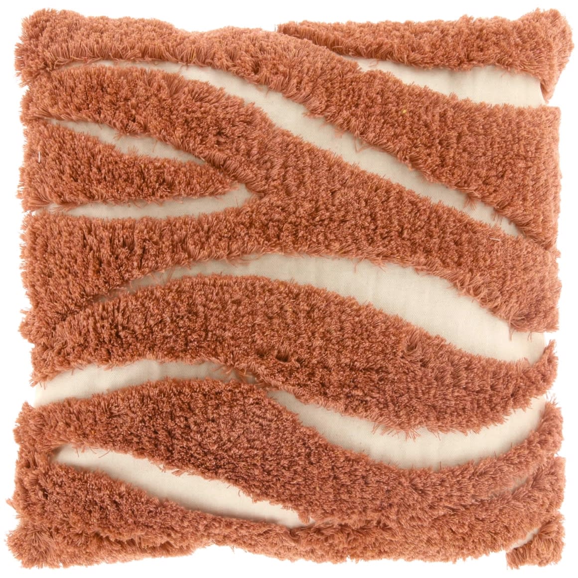 Coussin décoratif camel 45x45 cm – Unique Living Marina