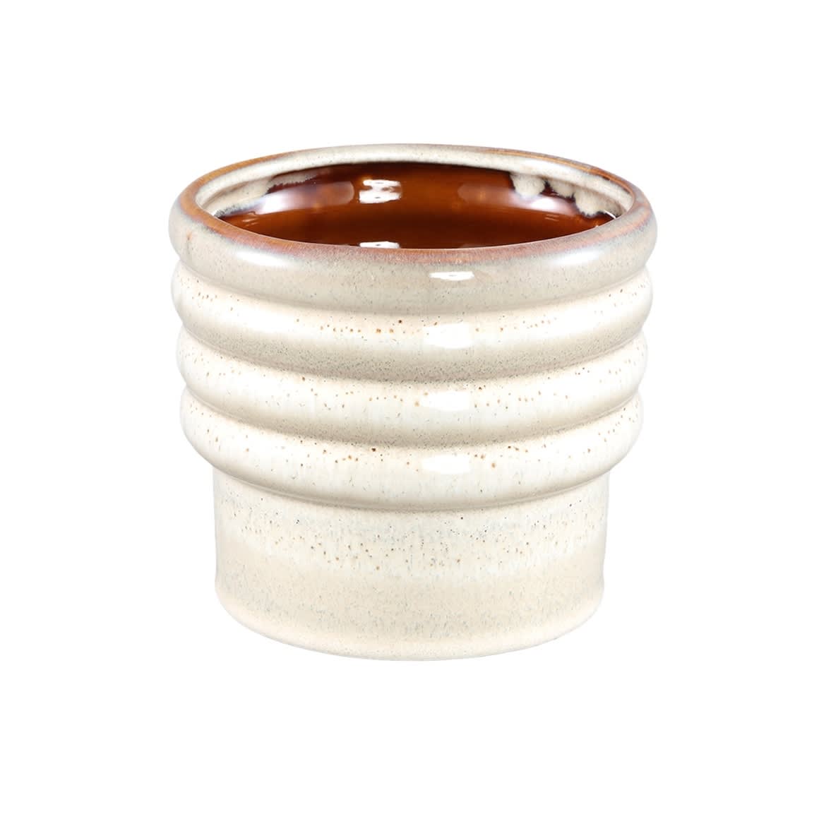 PTMD pot de fleurs Melisa S crème 12 cm