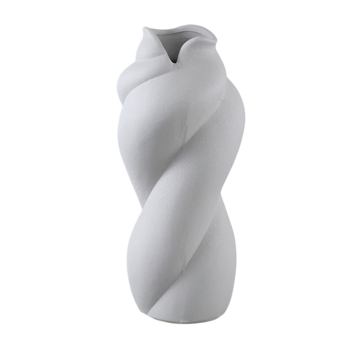 PTMD vase Donnella S taupe 35 cm