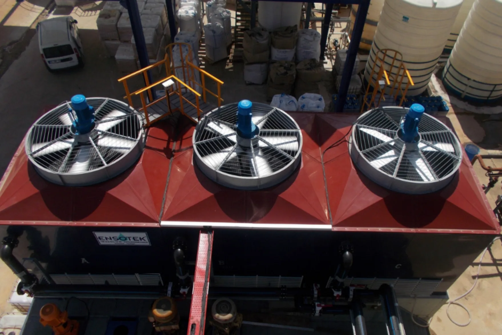 Kühlturm Automation und SCADA