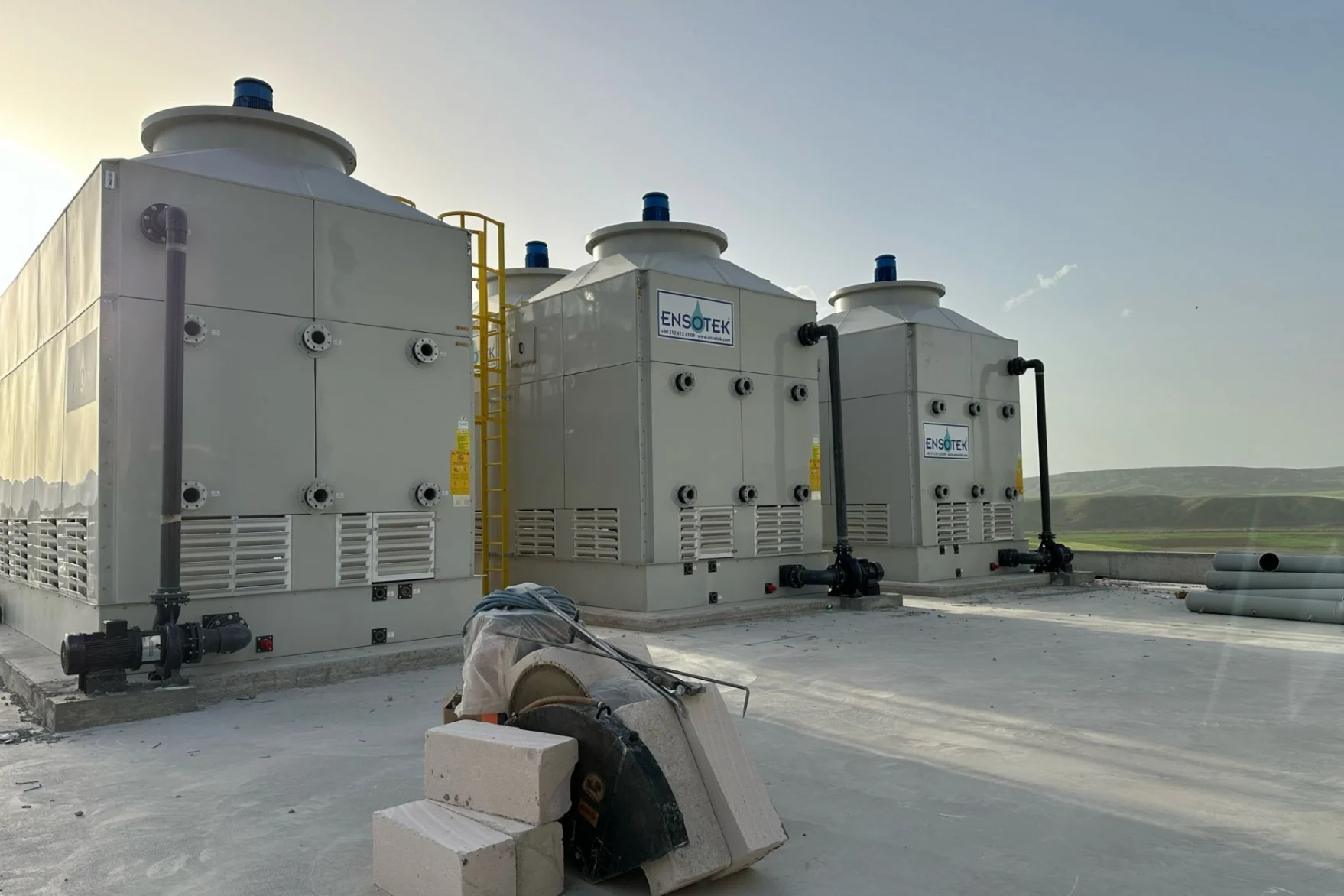 Kühlturm Wartung und Revision