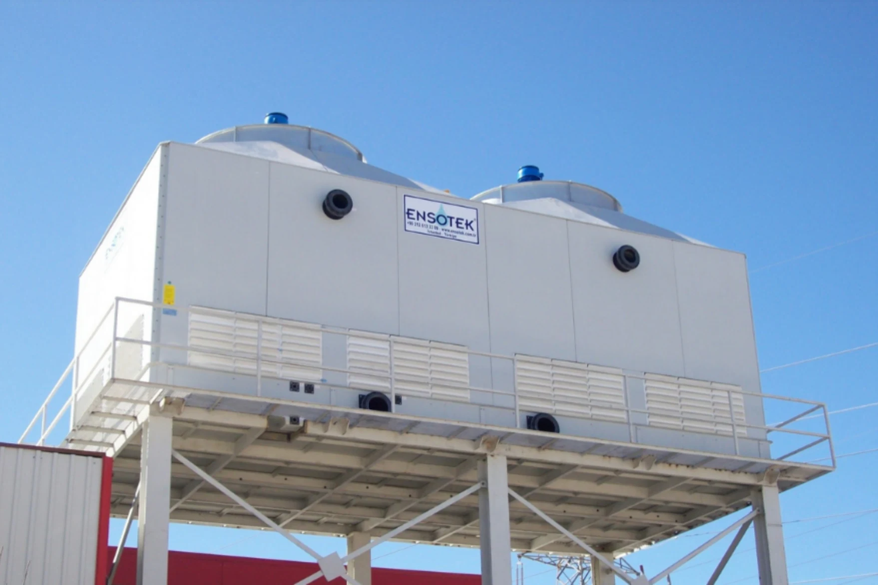 Kühlturm Standortanalyse und Engineering