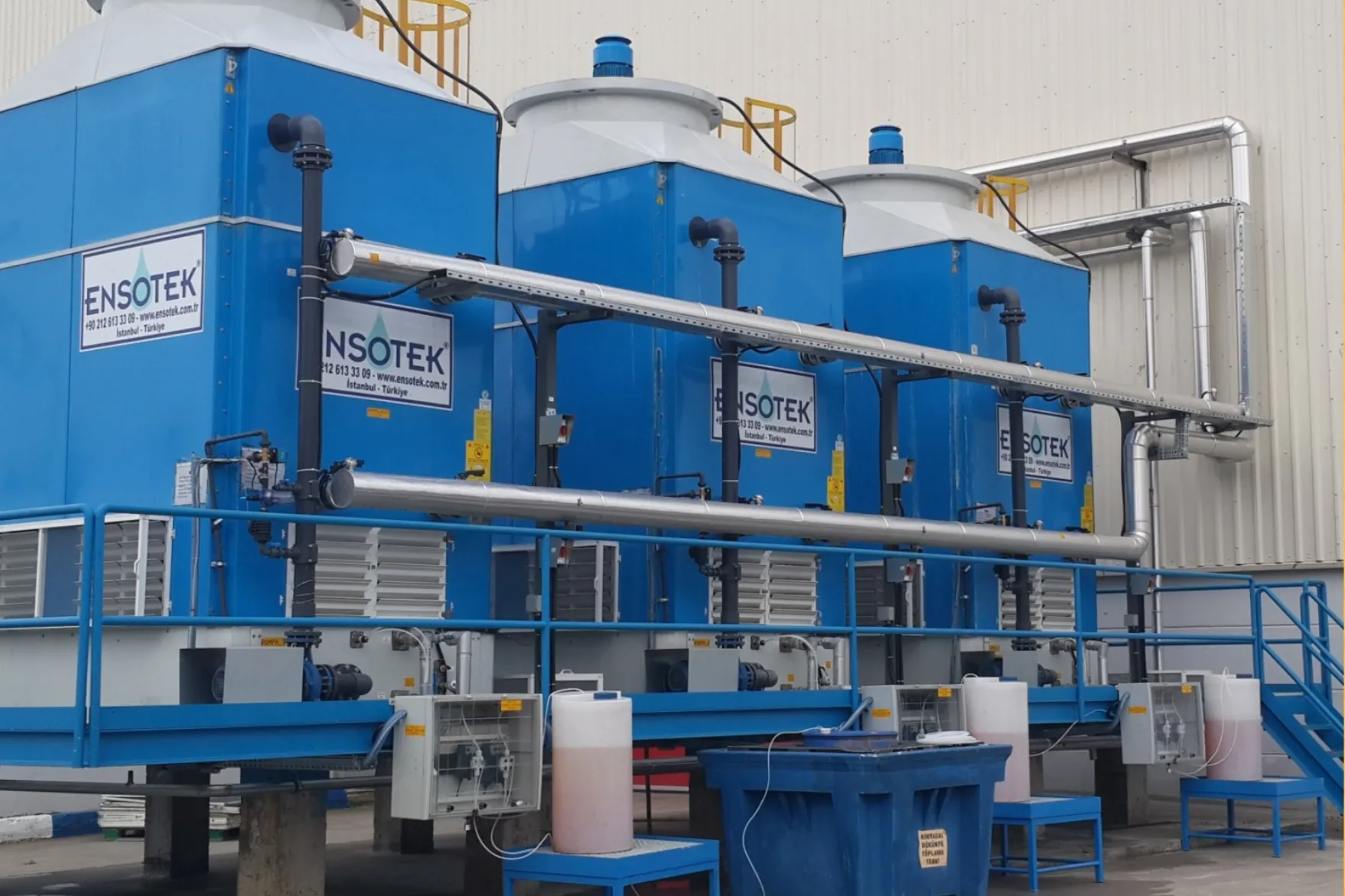 Offene / geschlossene Kreislauf-Kühltürme