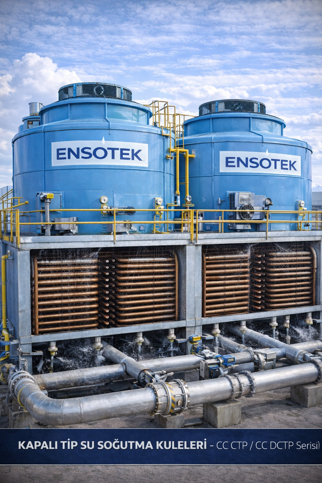 Geschlossener Kühlturm – CC CTP / CC DCTP Serie