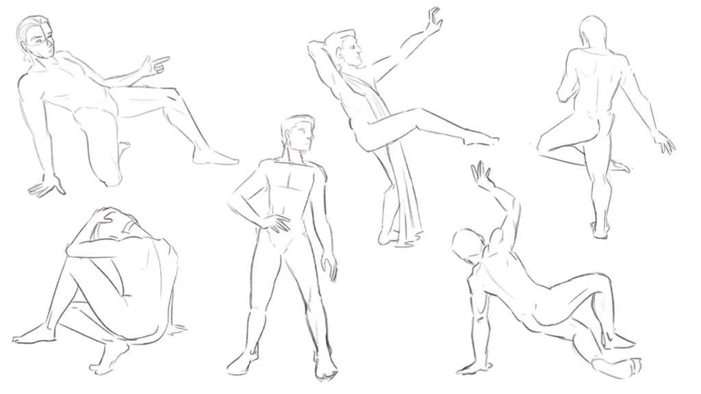Life drawing study