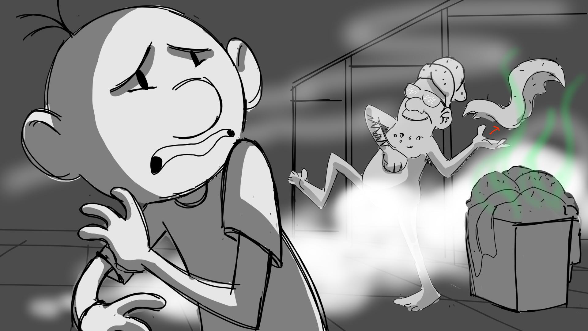 Diary of a Wimpy Kid beat board B