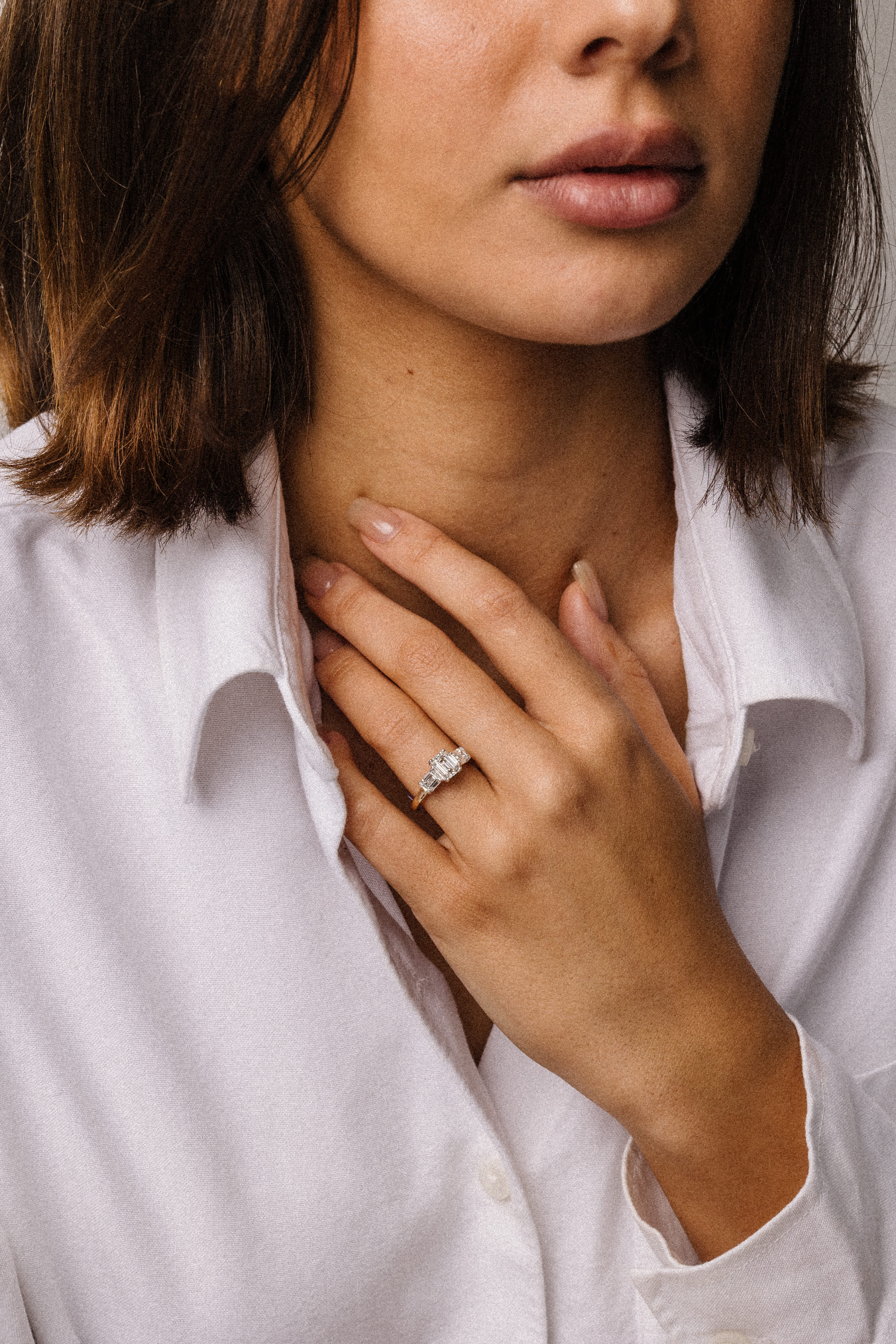 Kiara (Yellow Gold) worn on the hand