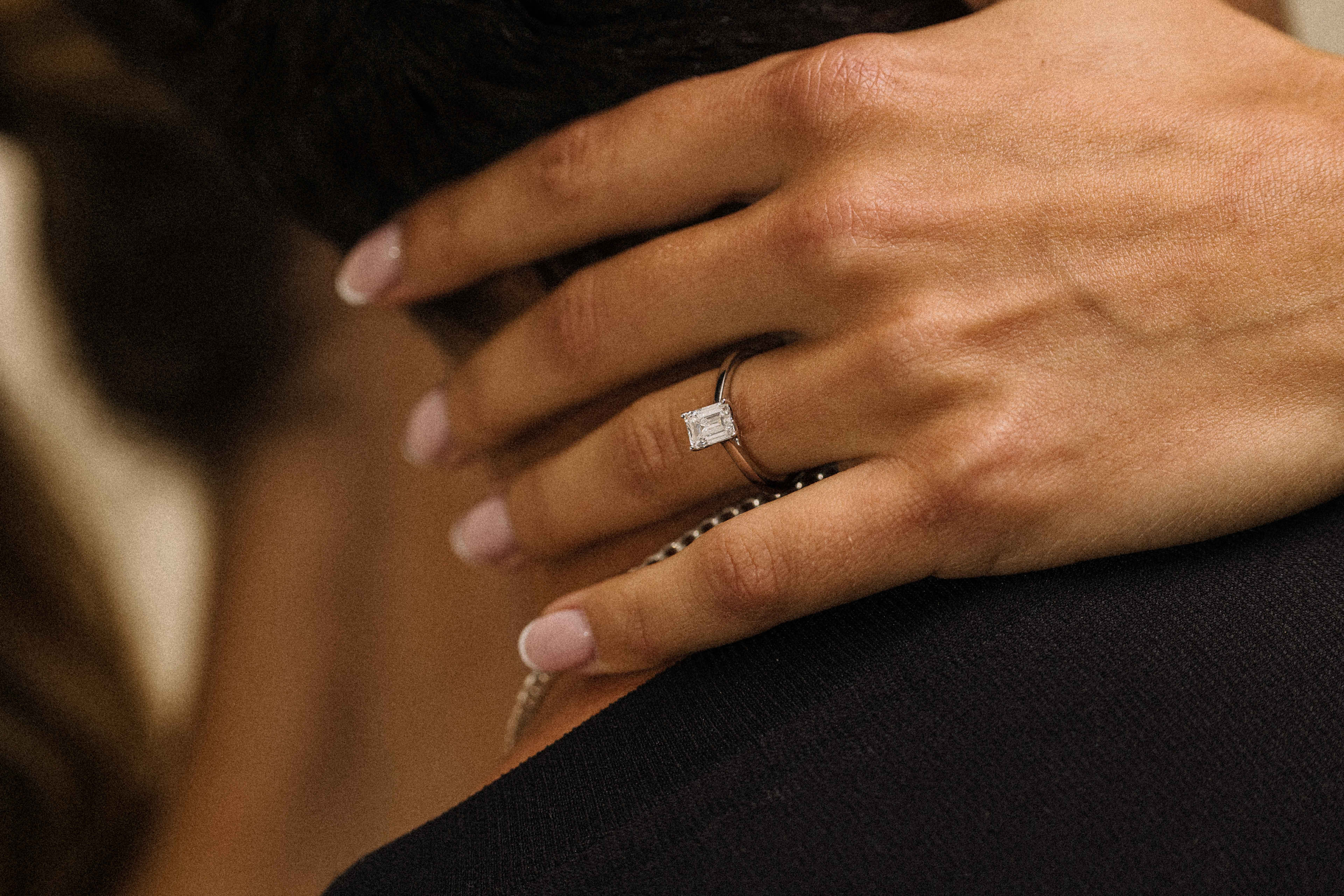 Cleo Emerald 2.08ct worn on the hand