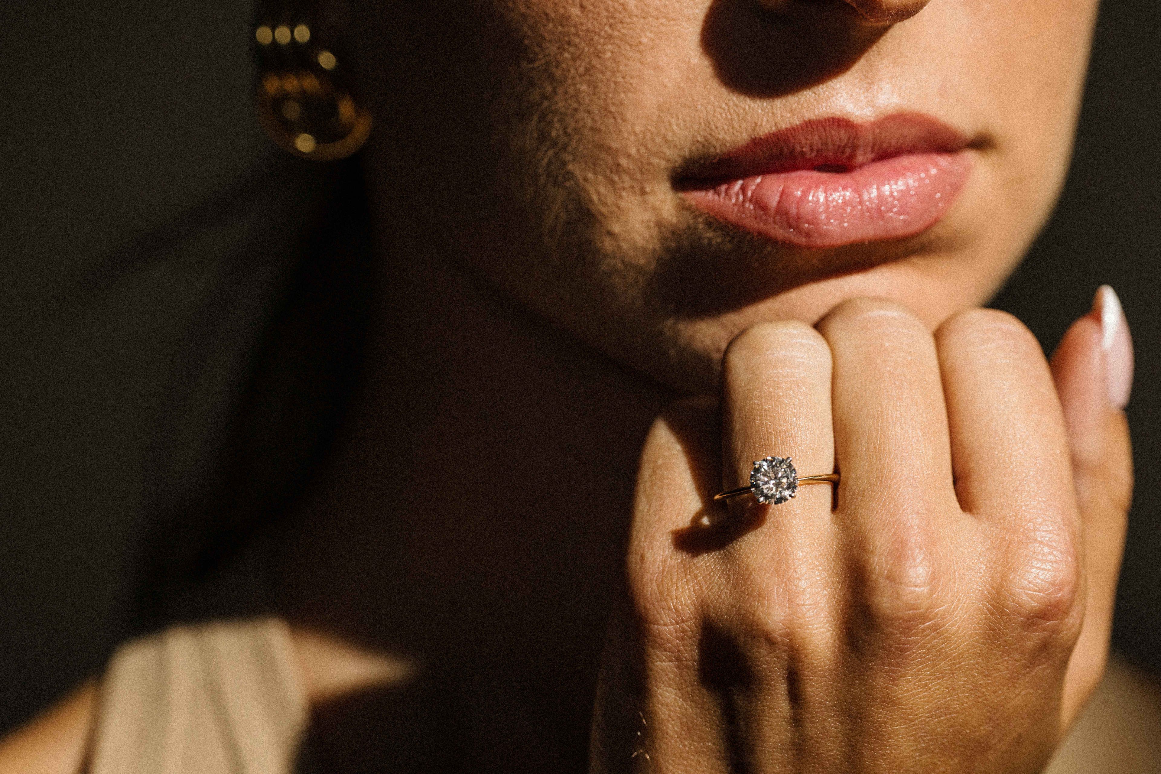 Sienna ring, top view