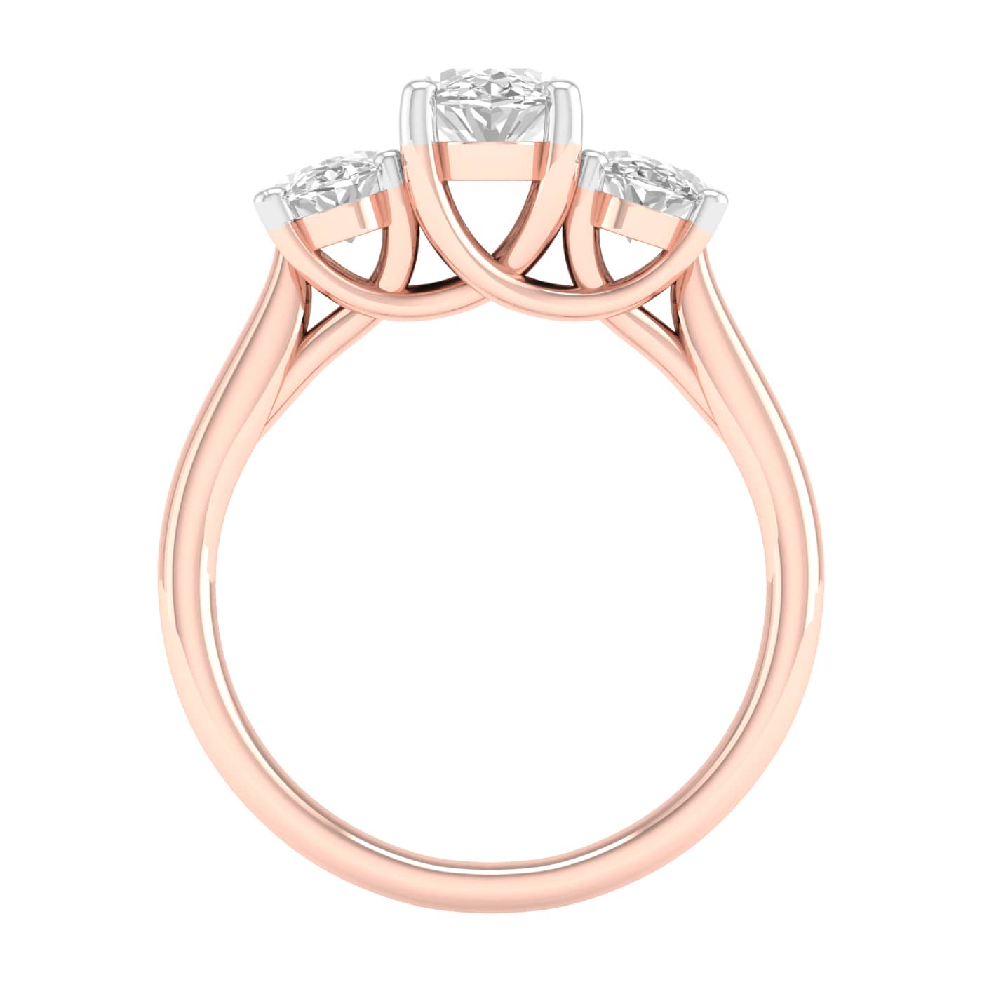 Willow in Rose Gold, Front view