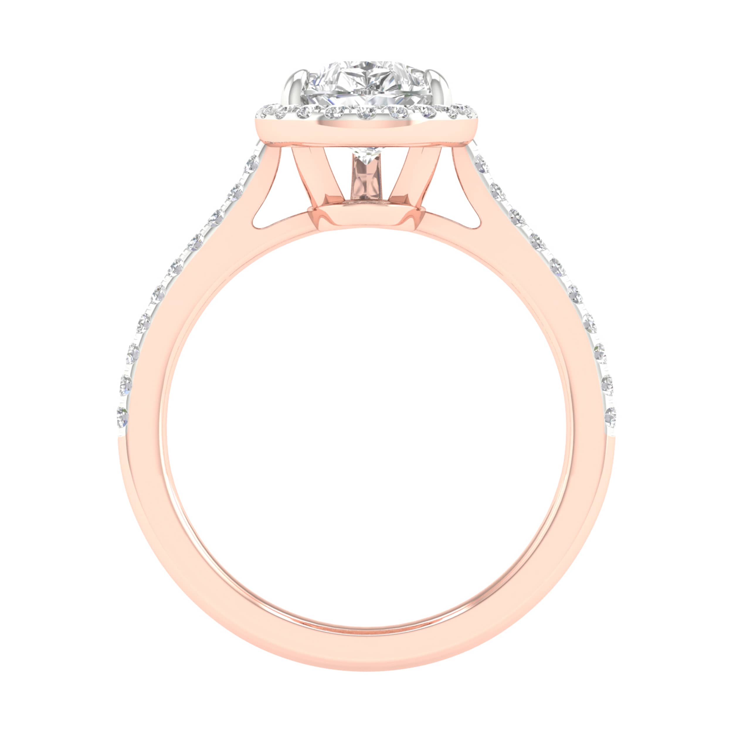 Sage in Rose Gold, Front view