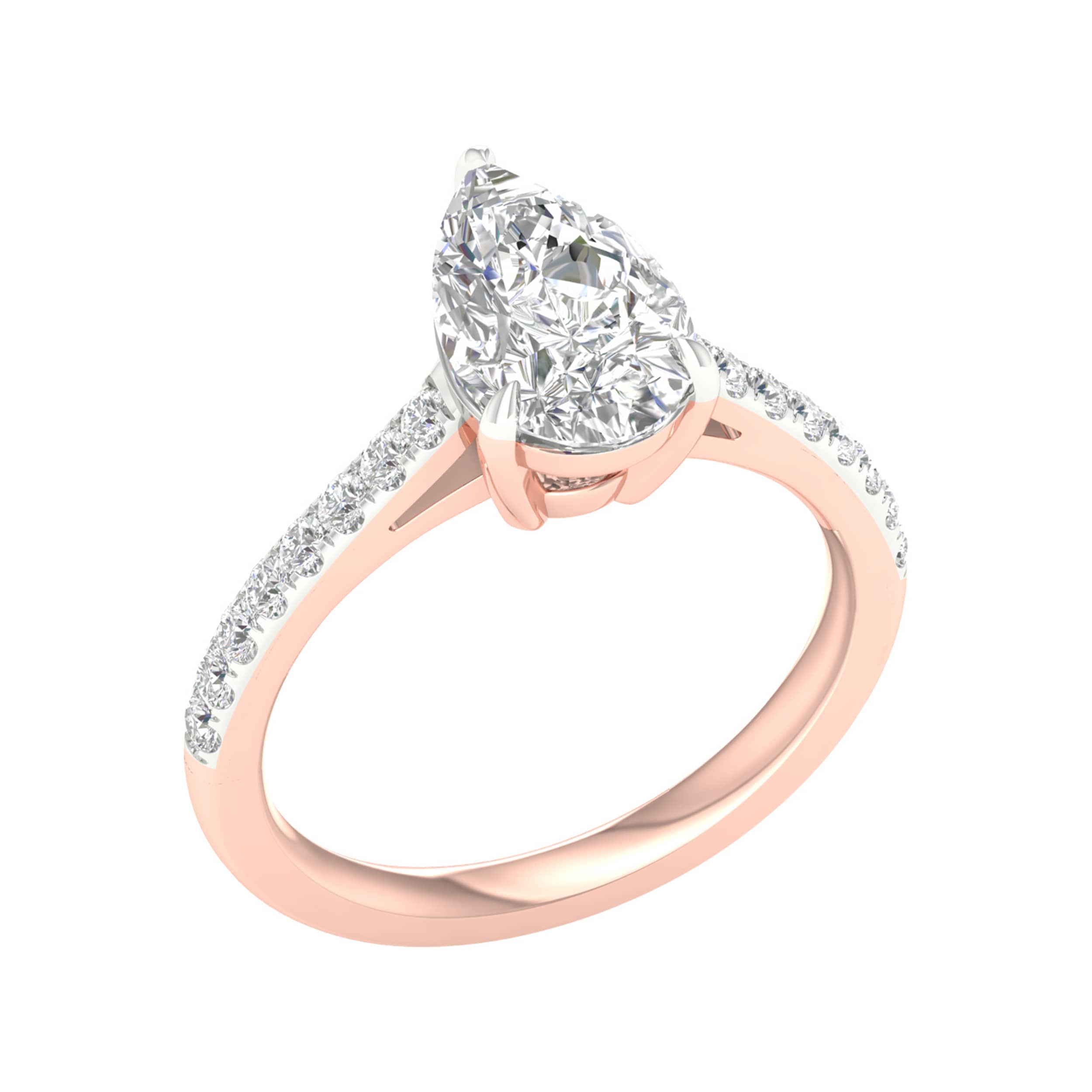 Saffron in Rose Gold, Detail view