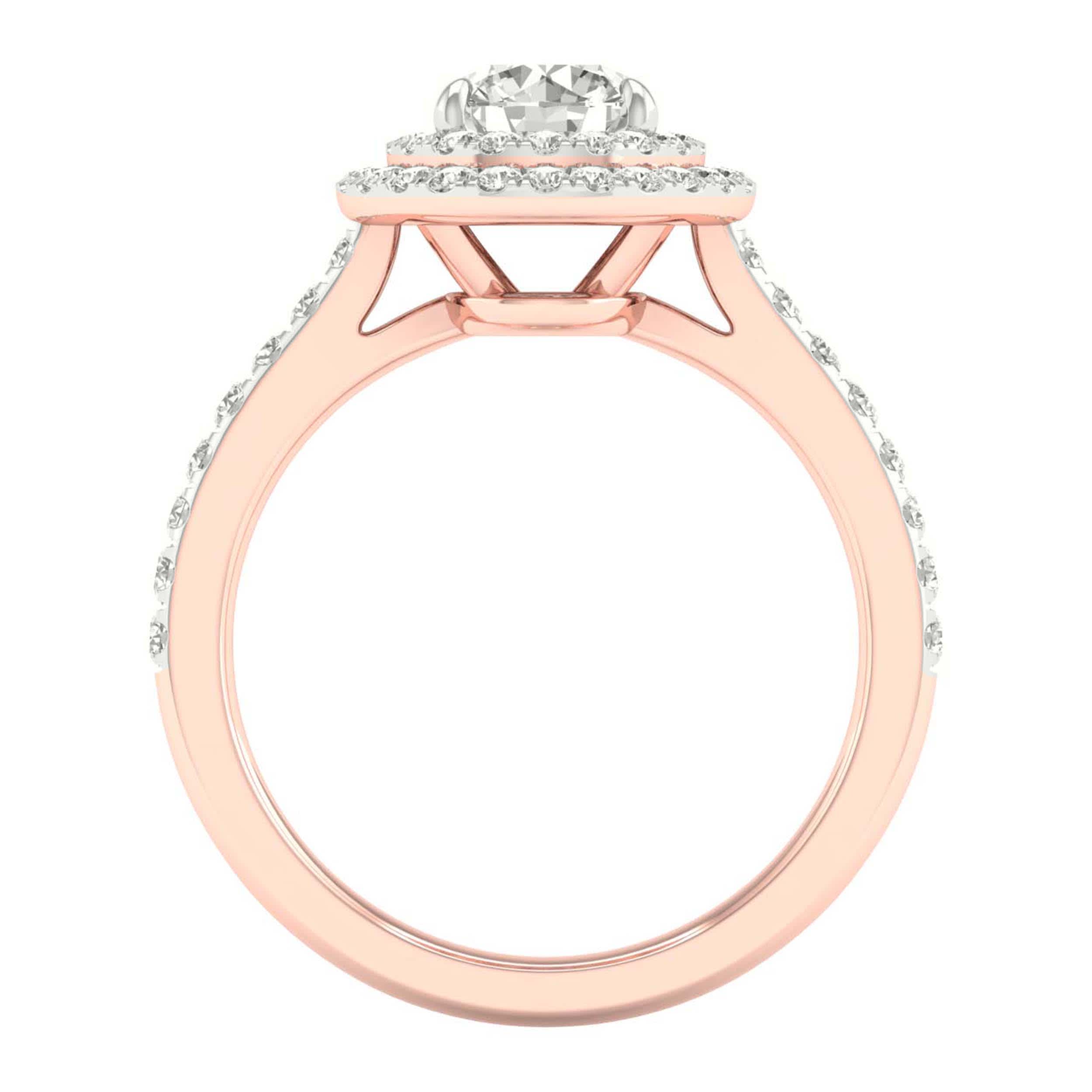 Winter in Rose Gold, Front view