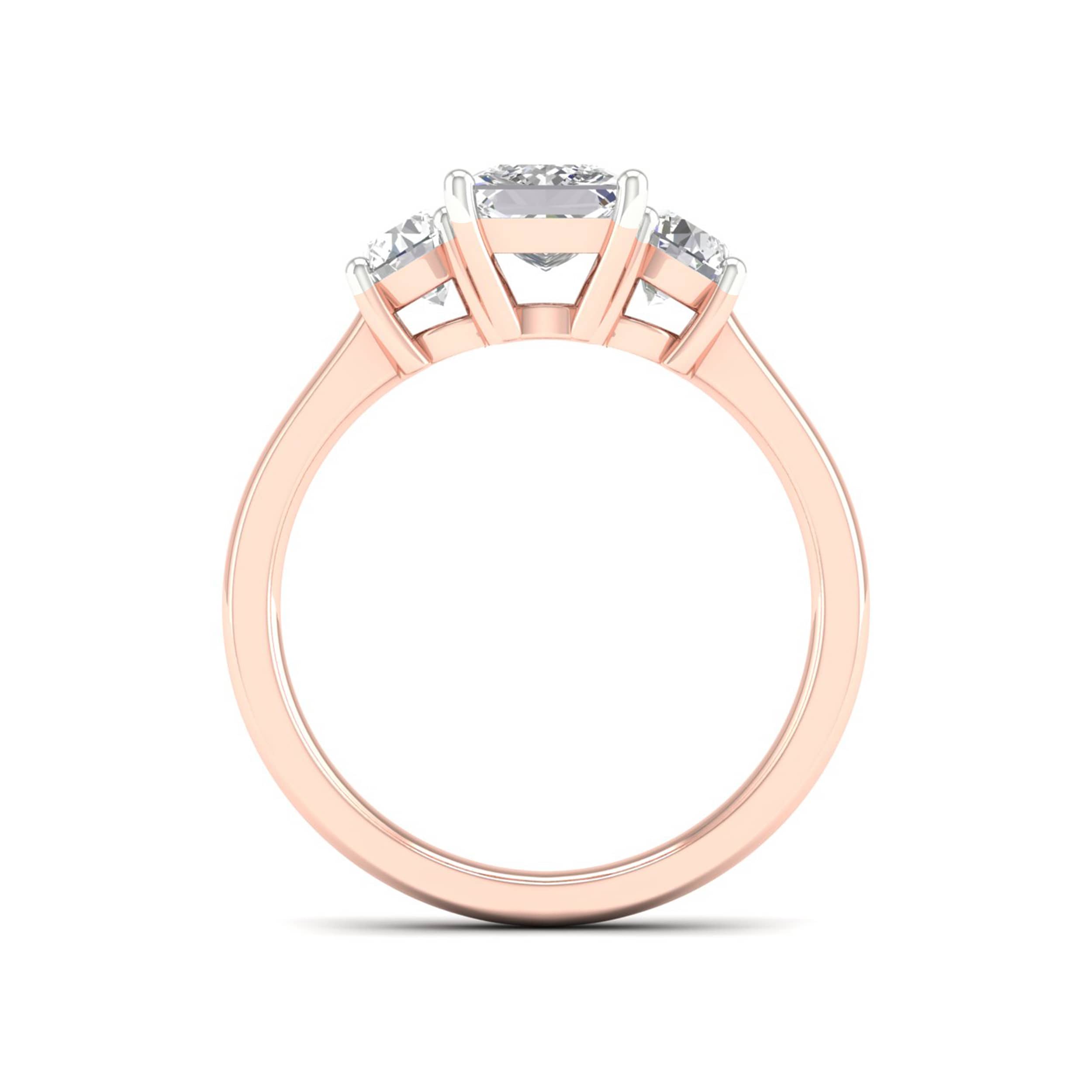 Phoenix in Rose Gold, Front view