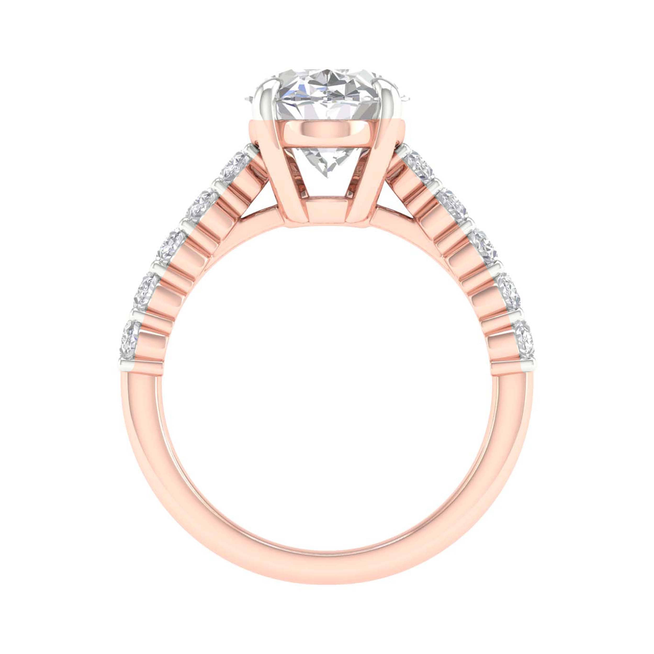 Zara in Rose Gold, Front view