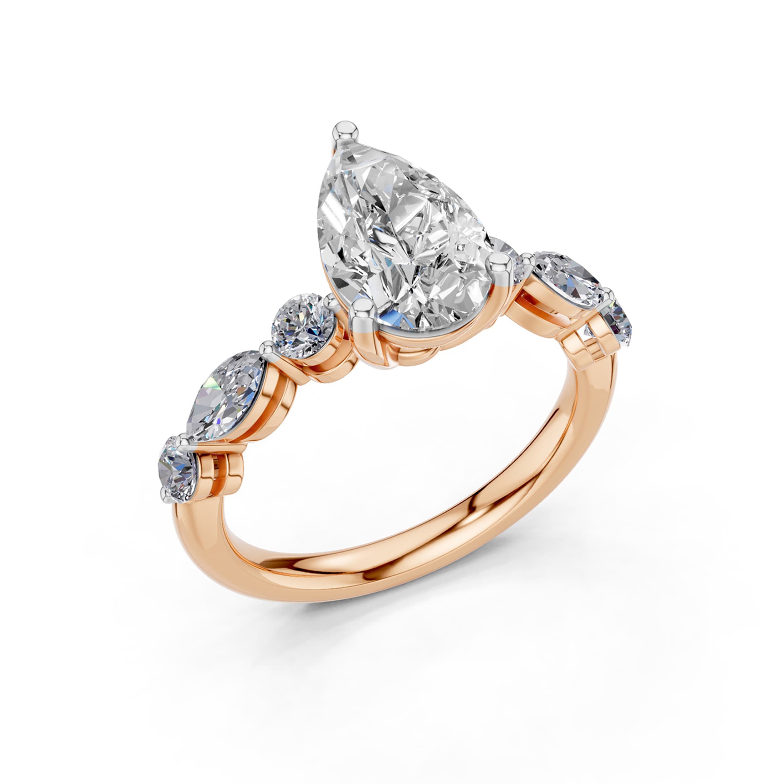 Roxy in Rose Gold, Detail view
