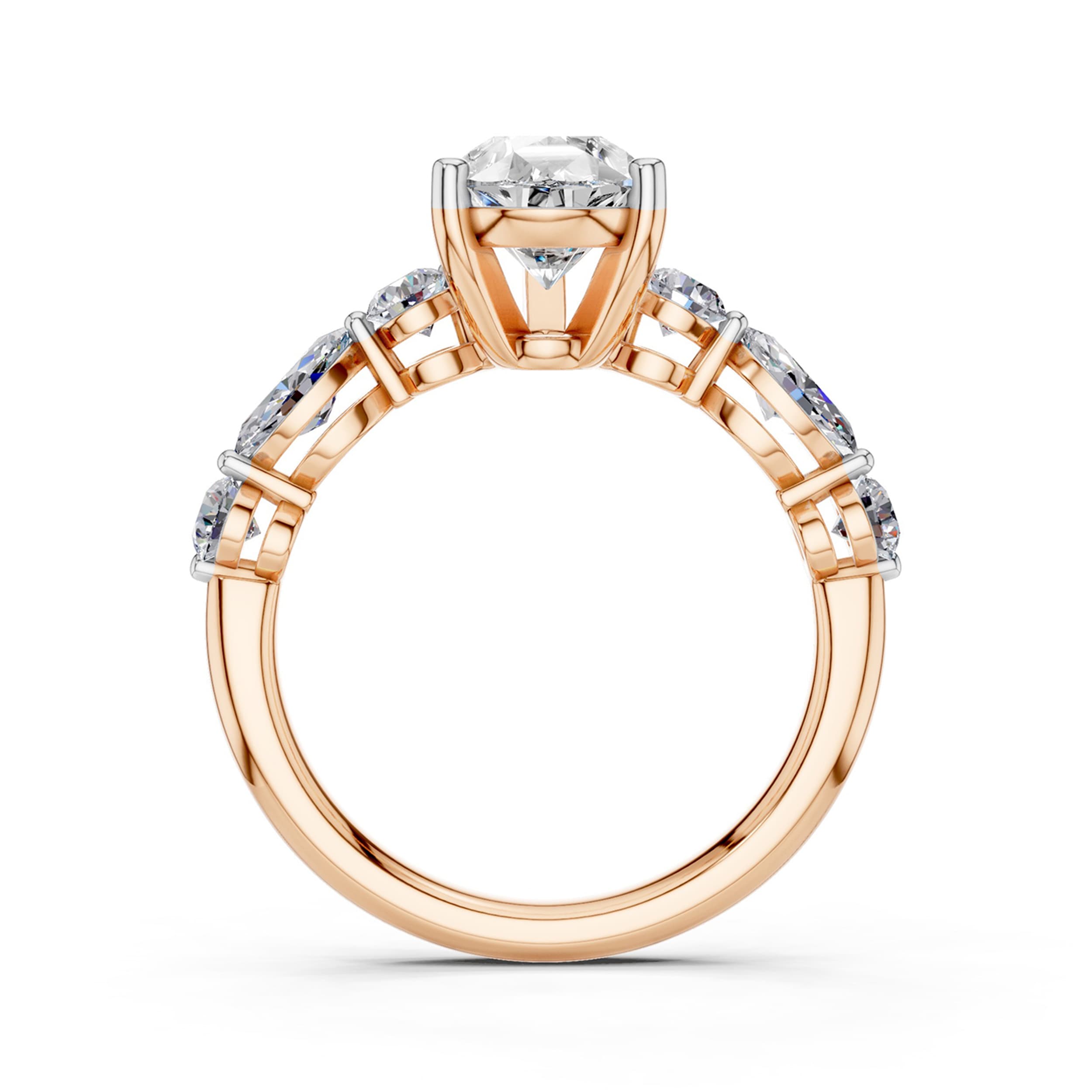 Roxy in Rose Gold, Front view