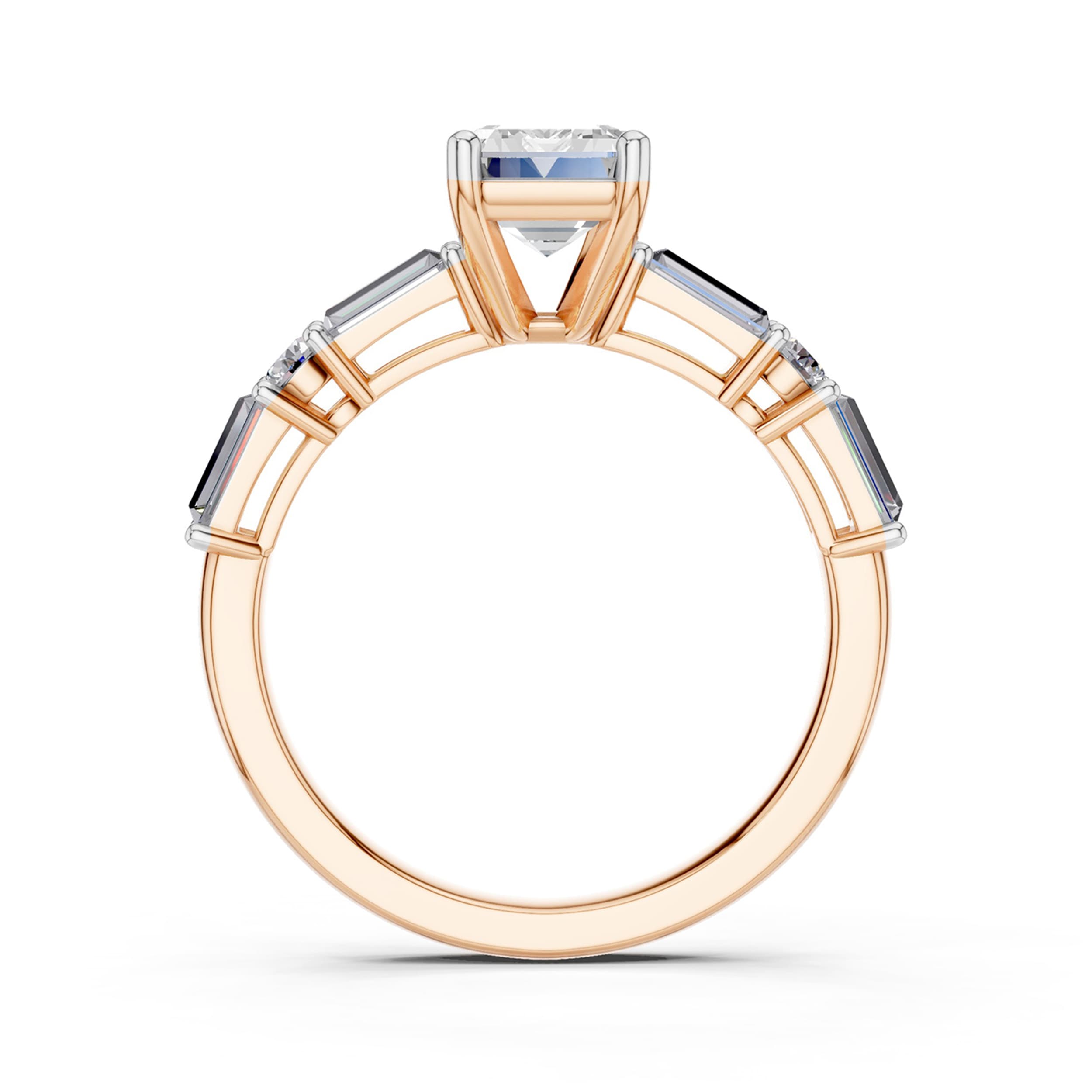 Ruby in Rose Gold, Front view
