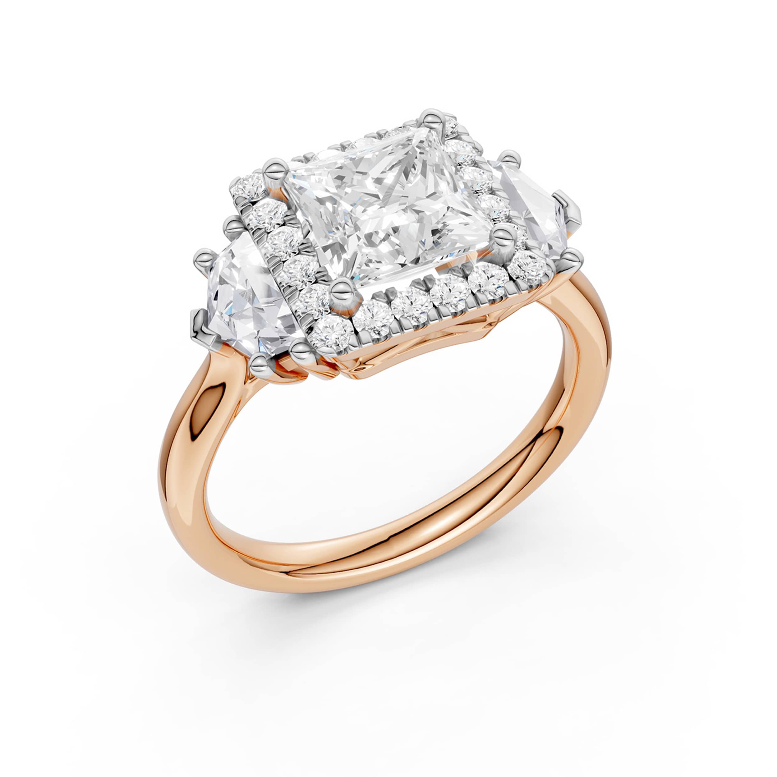 Ocean in Rose Gold, Detail view