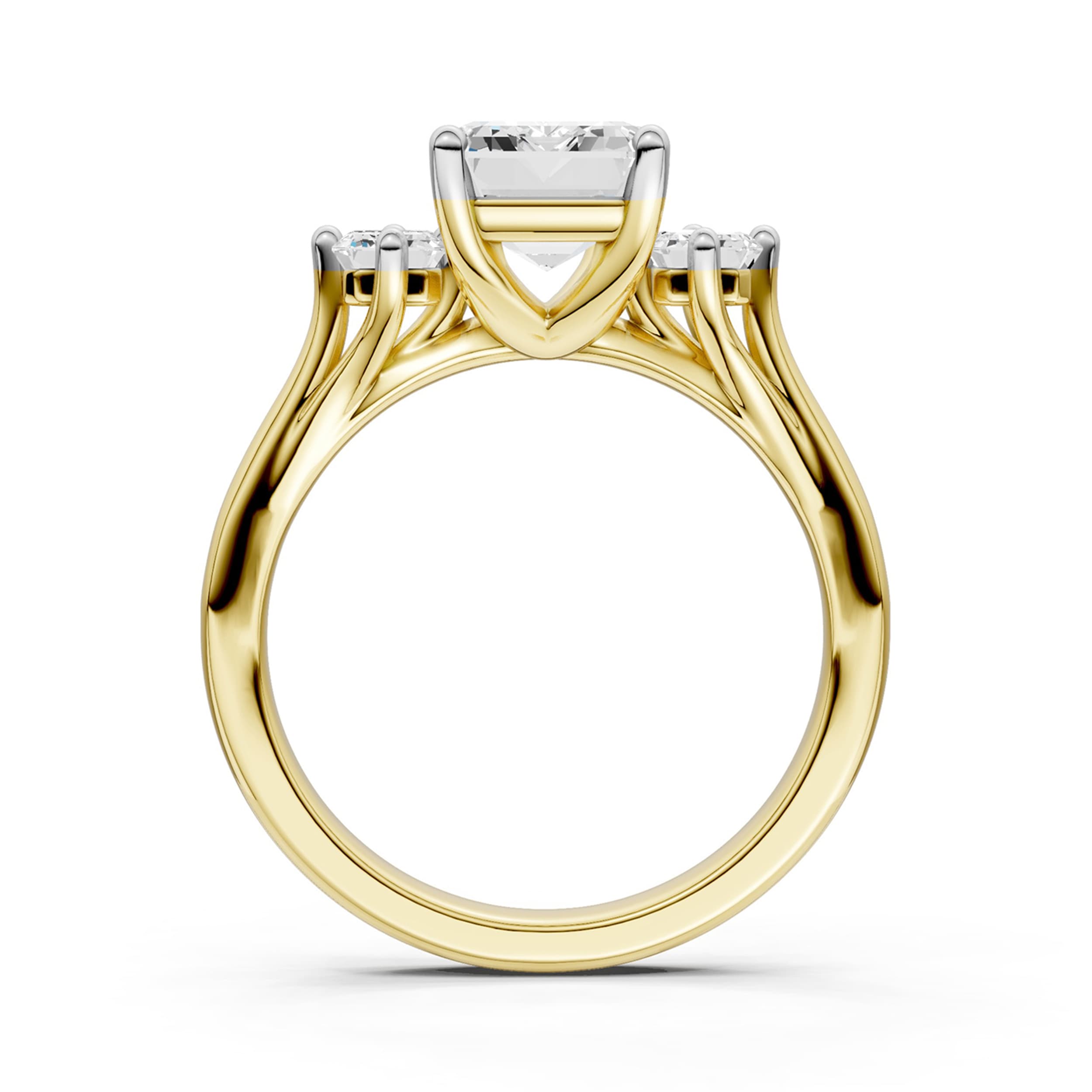 Marli in Yellow Gold, Front view