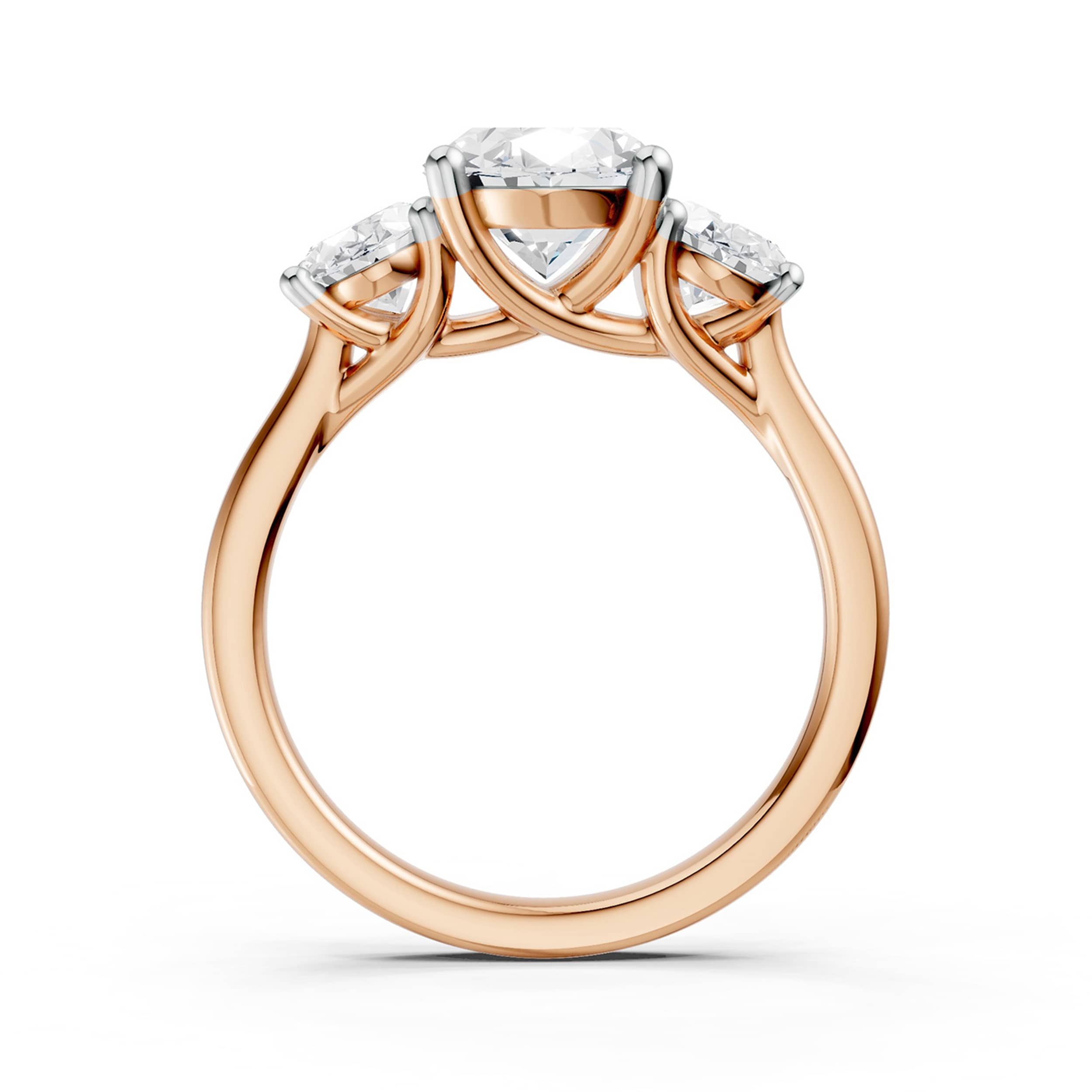 Maeve in Rose Gold, Front view