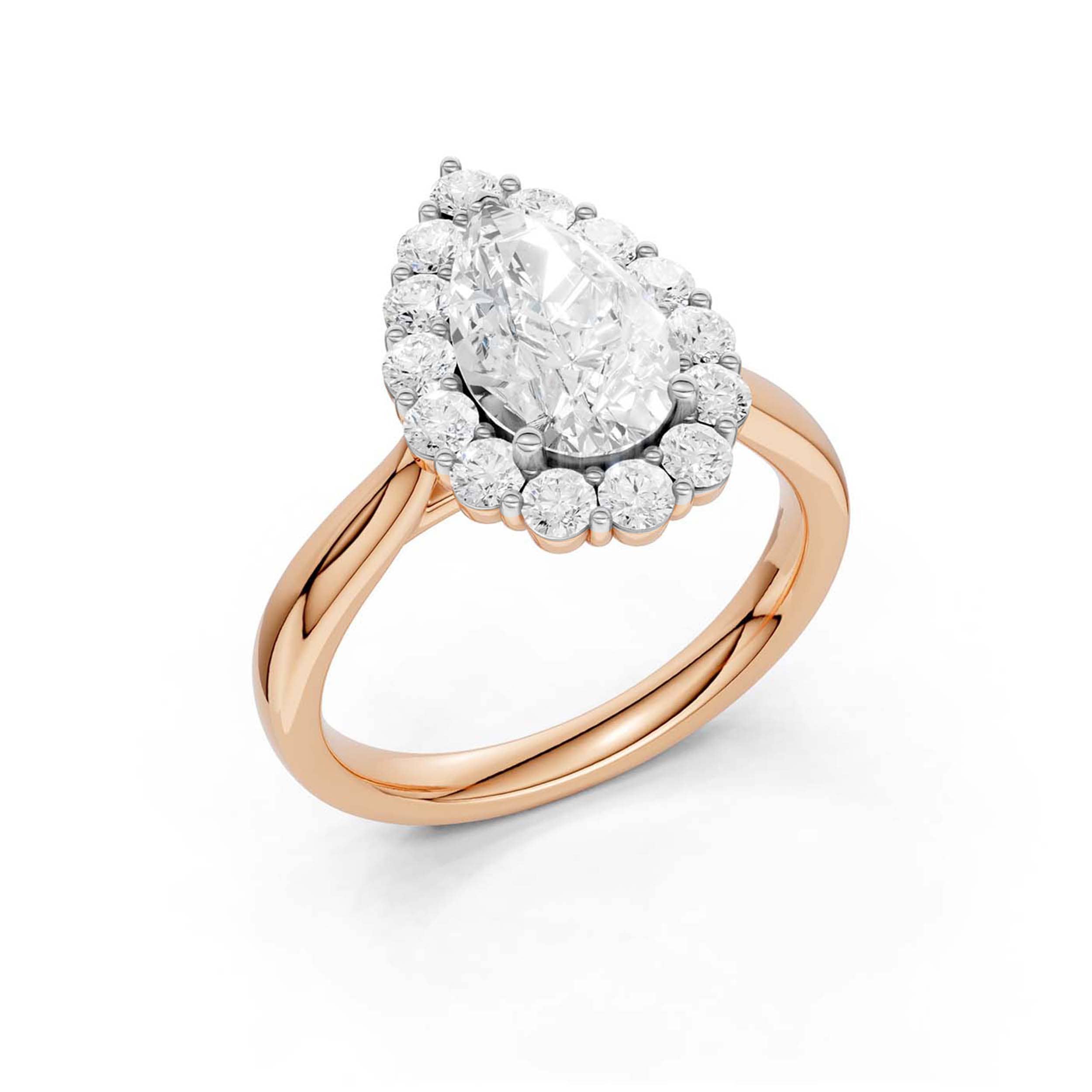 Nova in Rose Gold, Detail view
