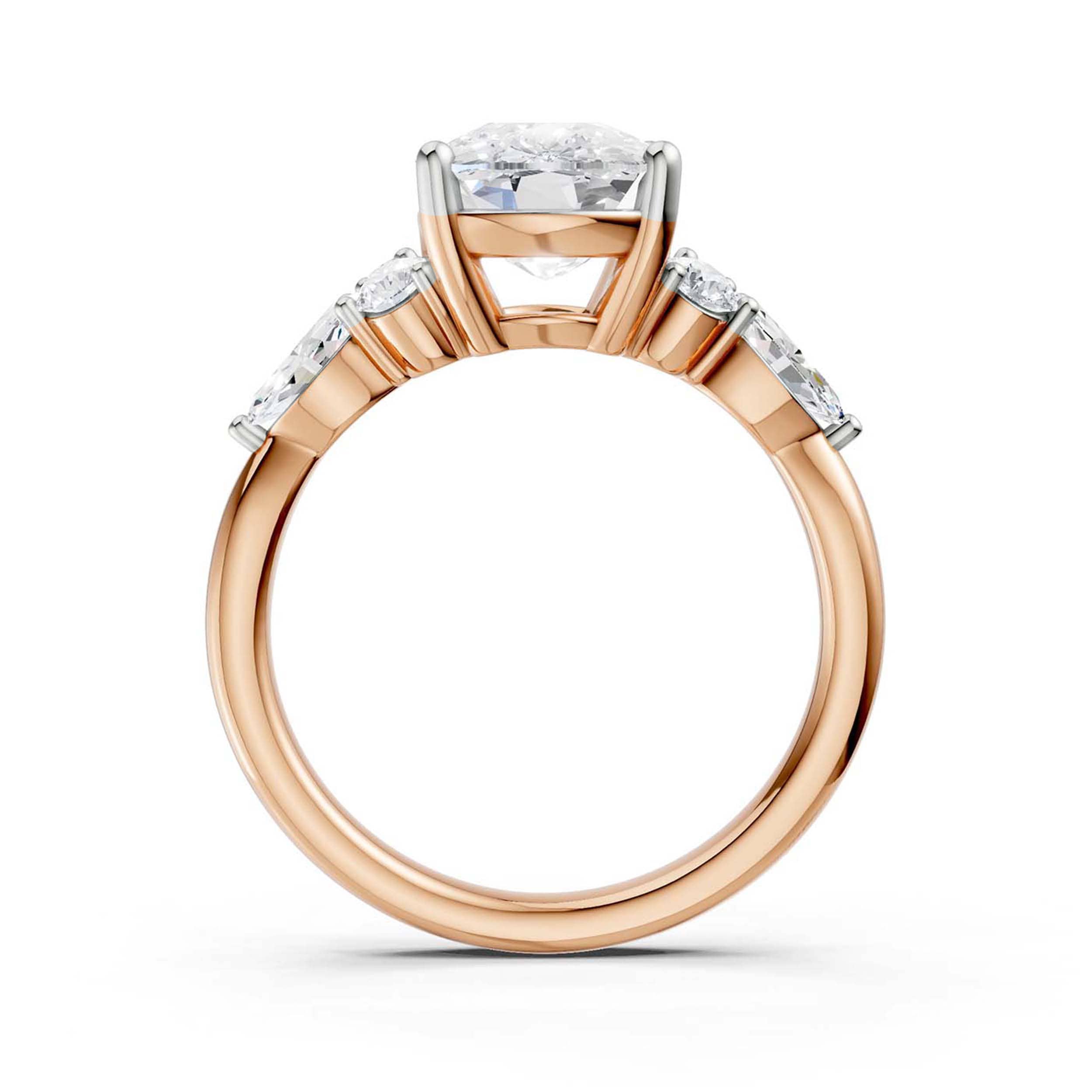 Reef in Rose Gold, Front view