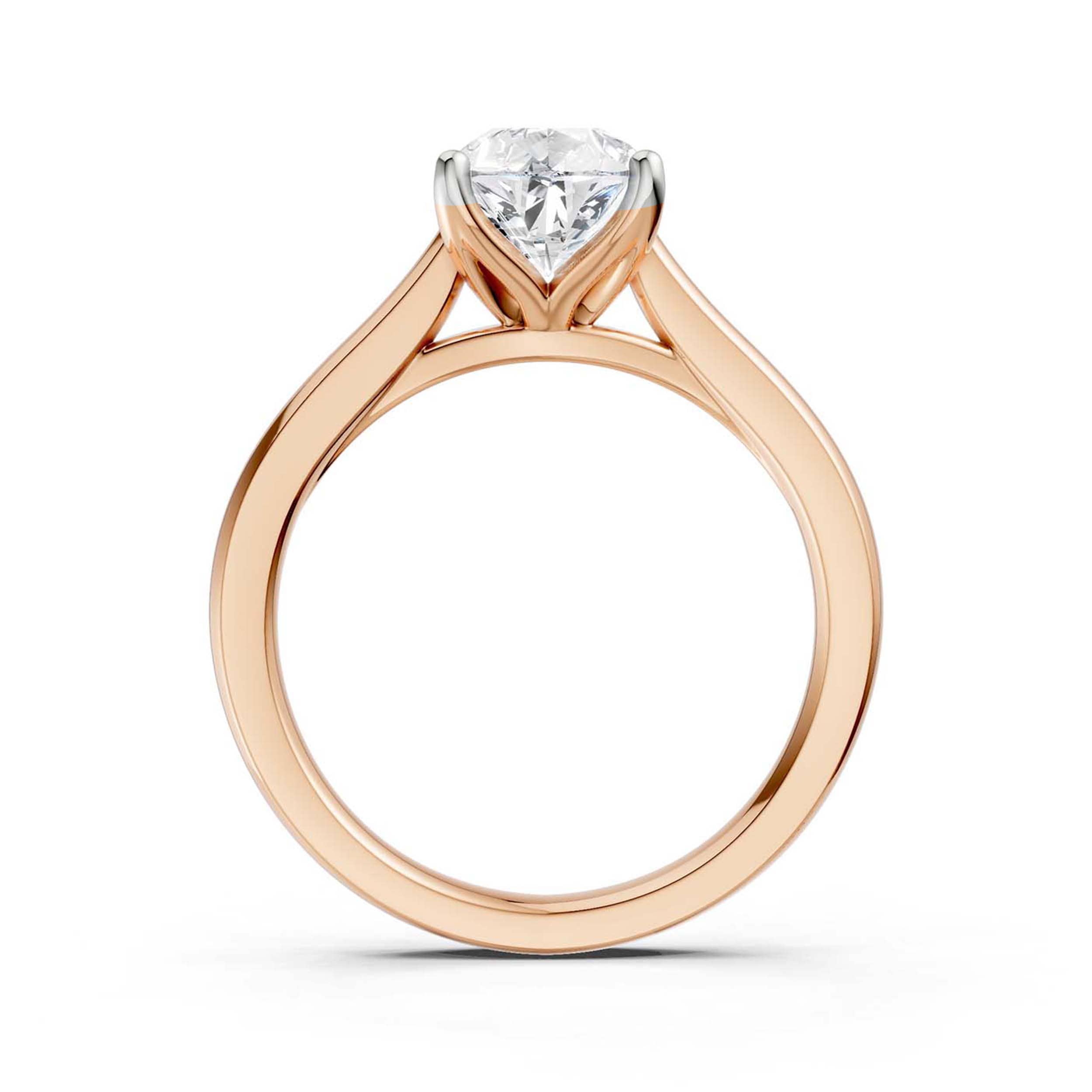 Cove in Rose Gold, Front view