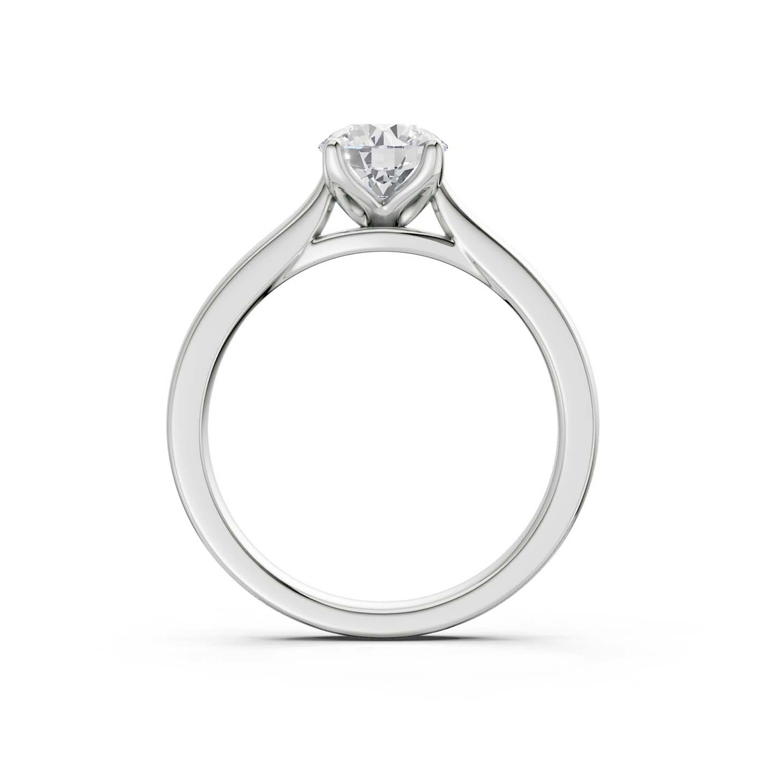 Era (White Gold) ring, side view