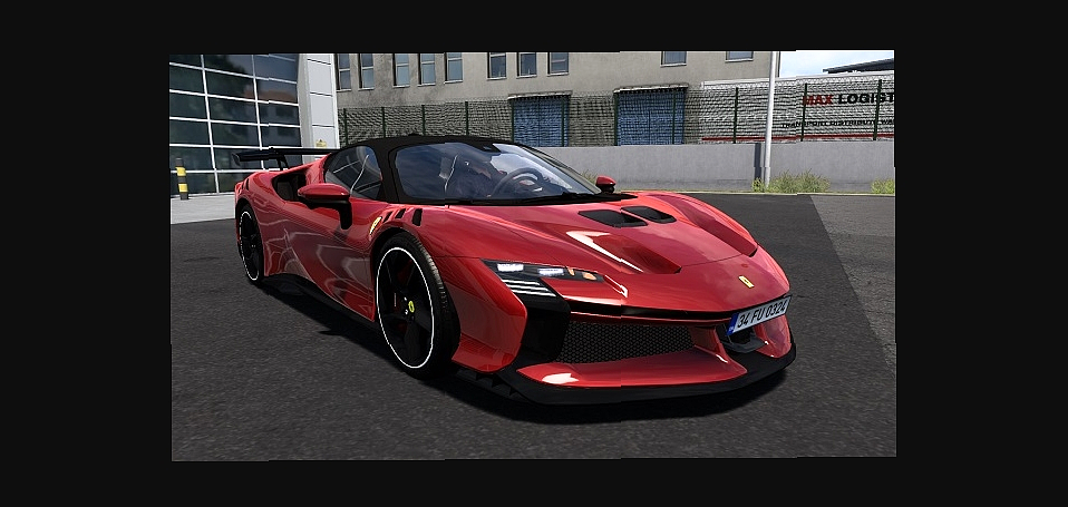 МОД Ferrari SF90xx Stradale 2024 v1.1 ДЛЯ EURO TRUCK SIMULATOR 2
